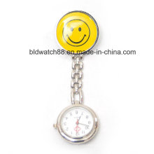 Japan Movement Smile Face Nursing Fob Watches